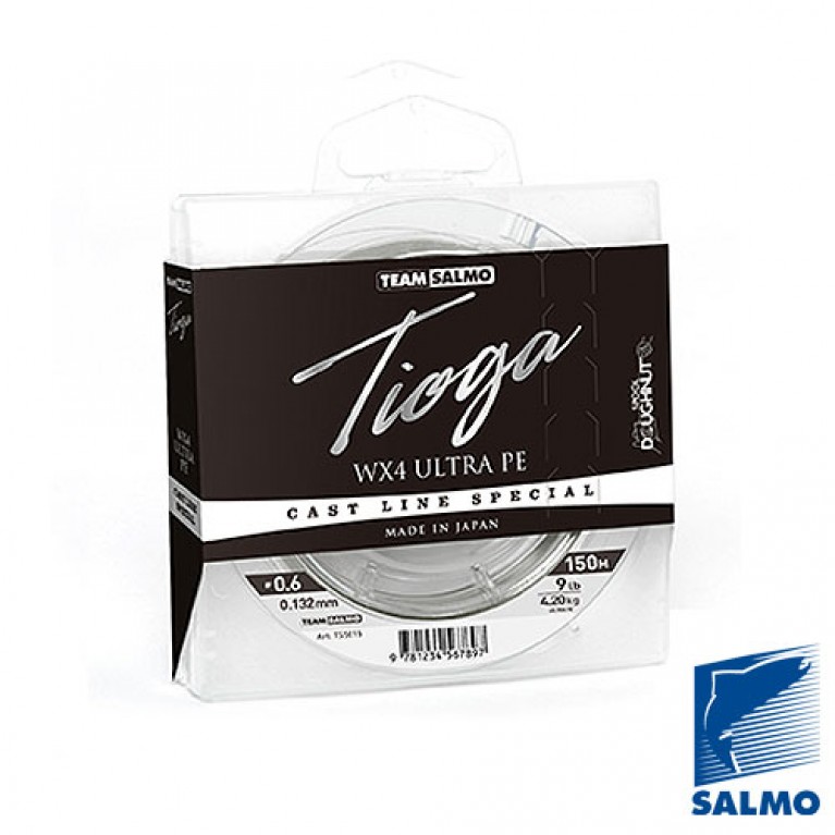 Леска плет. Team Salmo TIOGA Silver Grey 150/019