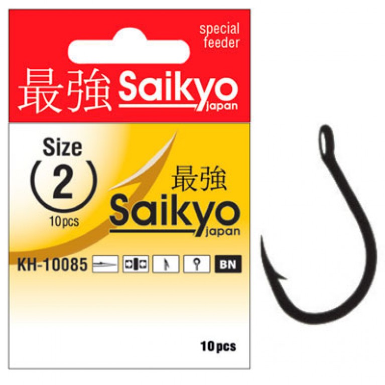 Крючки Saikyo KH-10085 Special Feeder BN (10шт)