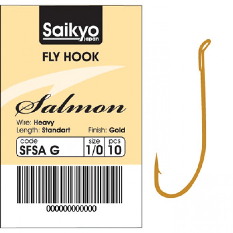 Крючки Saikyo KH-71590 Salmon G (10шт)