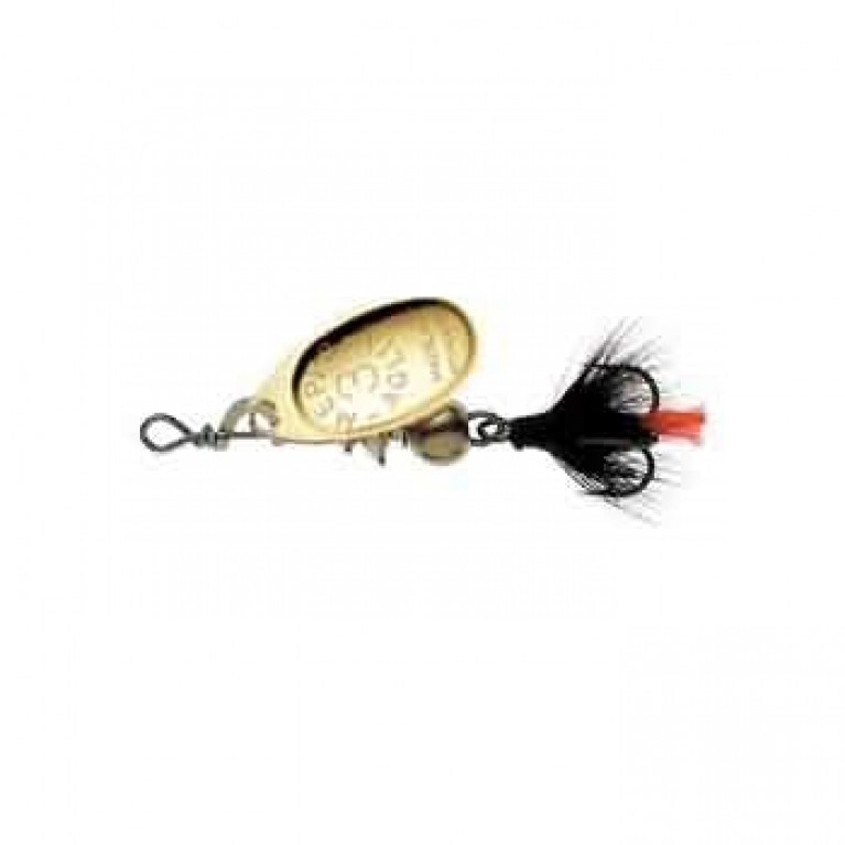 Блесна вращ. Mepps AGLIA MOUCHE, 00, Gold/Black fly