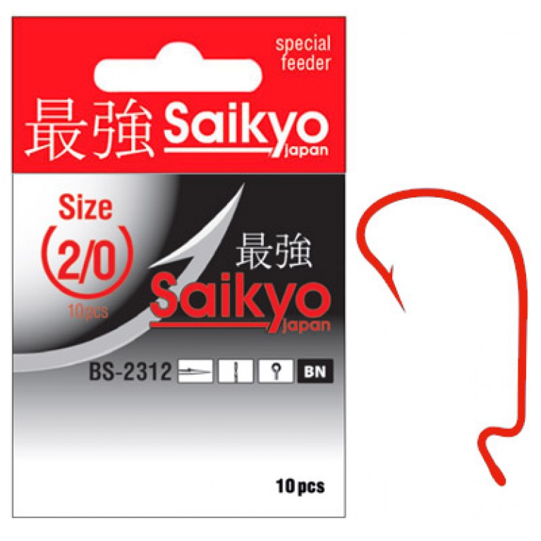 Крючки Saikyo BS-2312 R (10 шт)