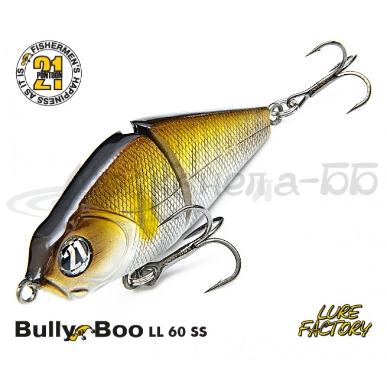Воблер PONTOON 21 LL BullyBoo 60-SS