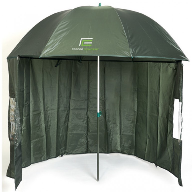 Зонт рыболовный с тент. Feeder Concept GLOSTER